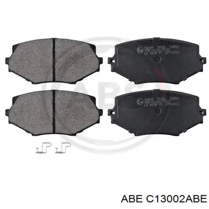 Купить C13002ABE ABE Колодки тормозные