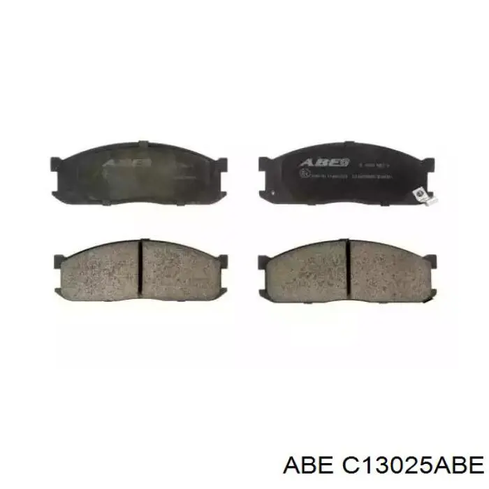 C13025ABE ABE колодки тормозные передние дисковые