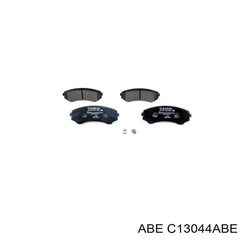 Передние тормозные колодки C13044ABE ABE