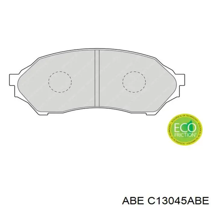 Тормозные колодки ABE C13045ABE