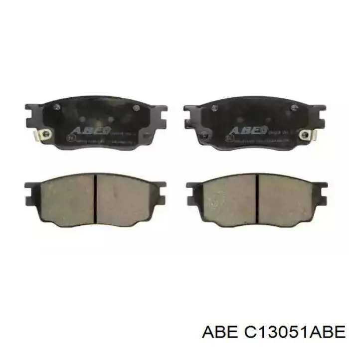 C13051ABE ABE колодки тормозные передние дисковые