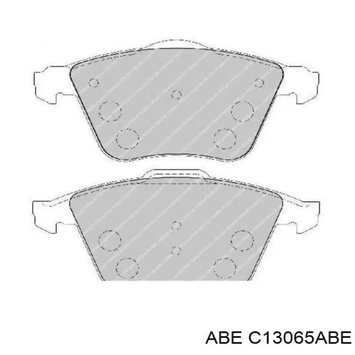 Передние тормозные колодки C13065ABE ABE