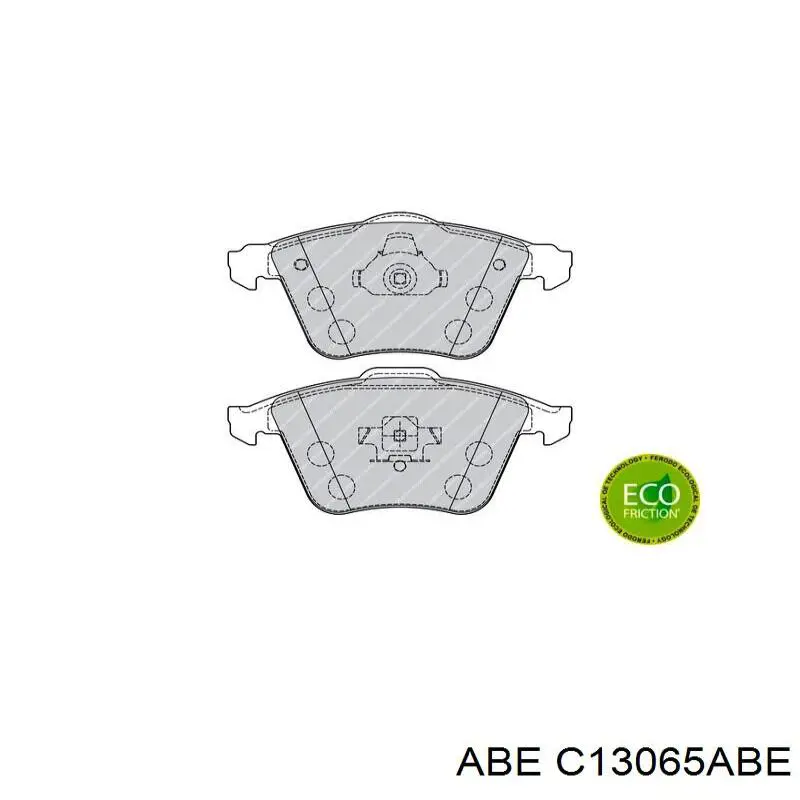 Тормозные колодки ABE C13065ABE