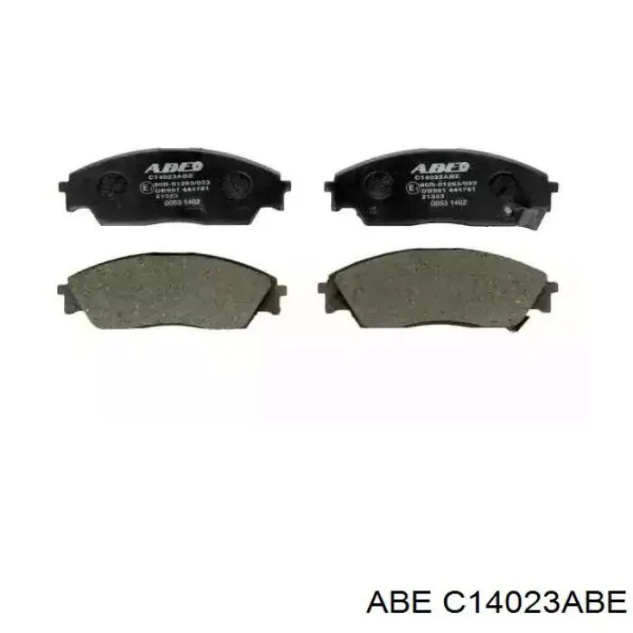 C14023ABE ABE колодки тормозные передние дисковые