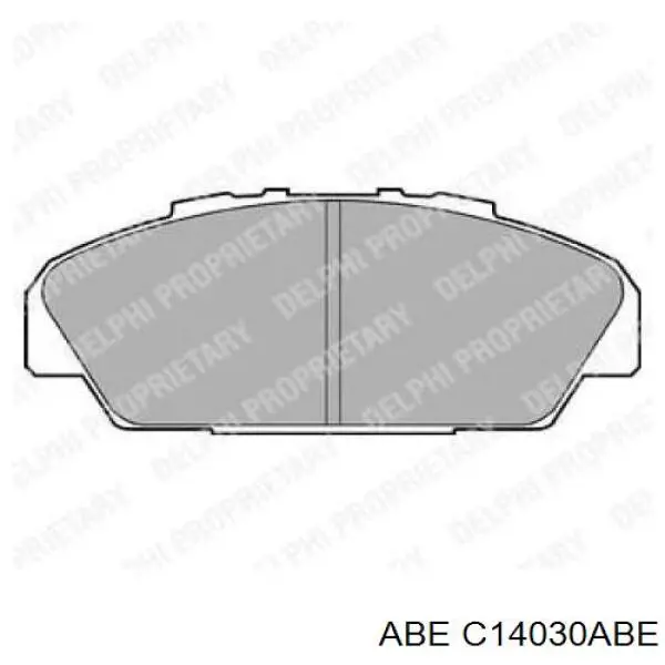 Тормозные колодки ABE C14030ABE