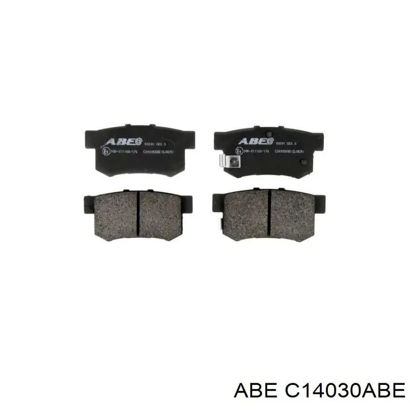Колодки ABE C14030ABE цена, от 15.35 USD