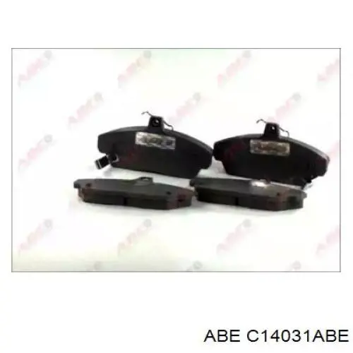 Передние тормозные колодки C14031ABE ABE