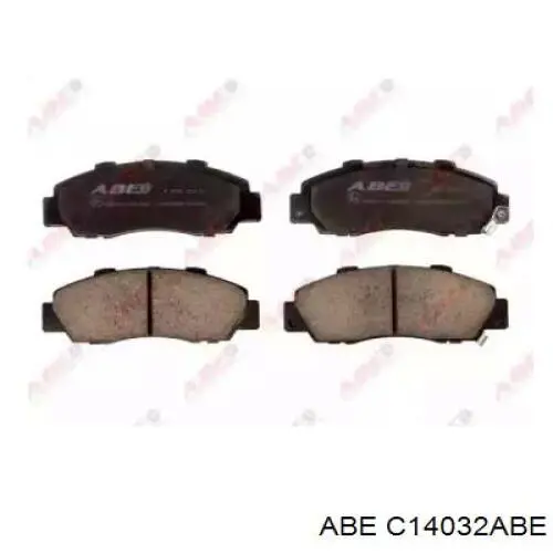 C14032ABE ABE Колодки передние