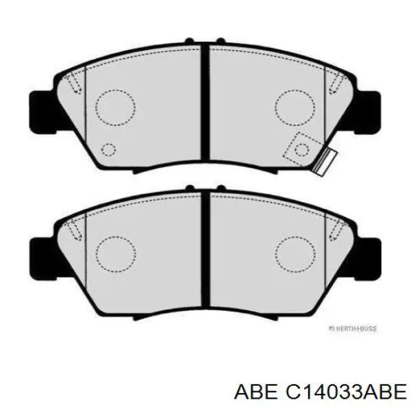 Колодки ABE C14033ABE цена, от 13.98 USD