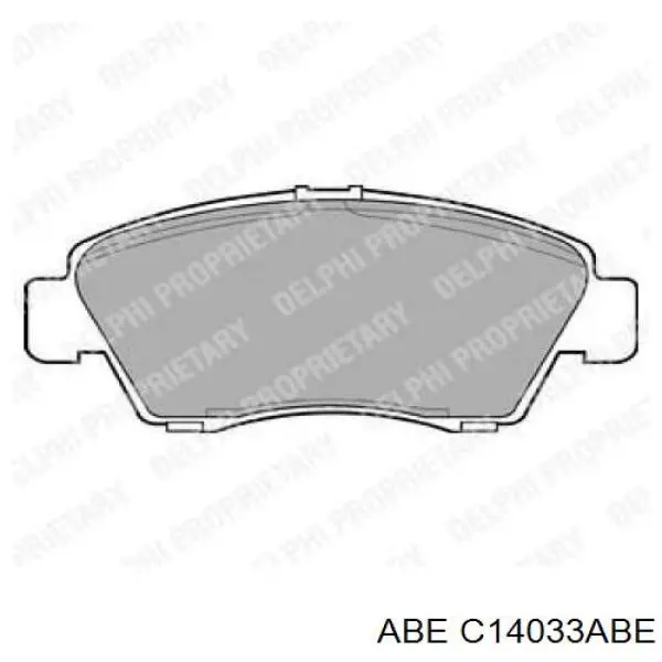 Купить C14033ABE ABE Колодки тормозные
