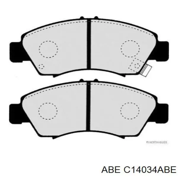 Купить C14034ABE ABE Колодки тормозные