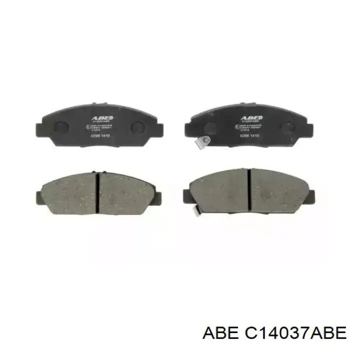 C14037ABE ABE передние тормозные колодки