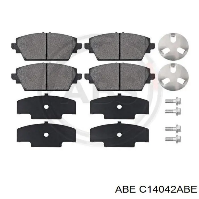 Колодки ABE C14042ABE цена, от 17.99 USD
