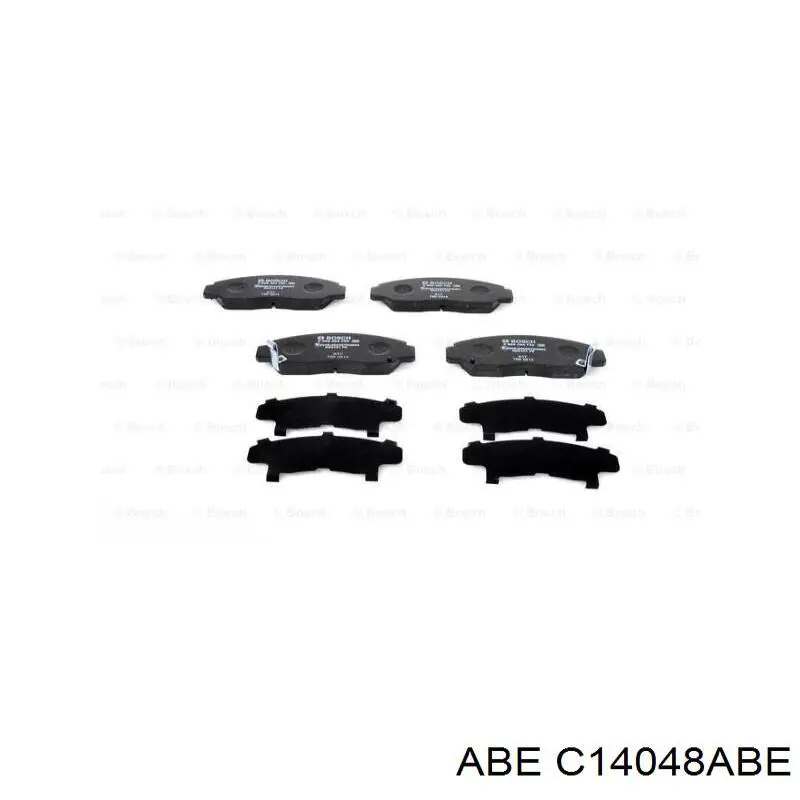 Передние тормозные колодки C14048ABE ABE