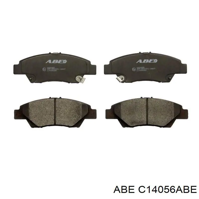 Pastillas de freno delanteras C14056ABE ABE