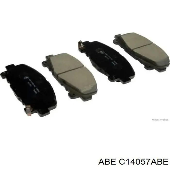 Колодки ABE C14057ABE цена, от 23.19 USD