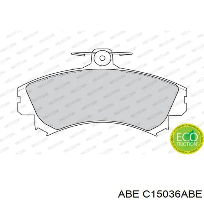 Колодки ABE C15036ABE цена, от 16.84 USD