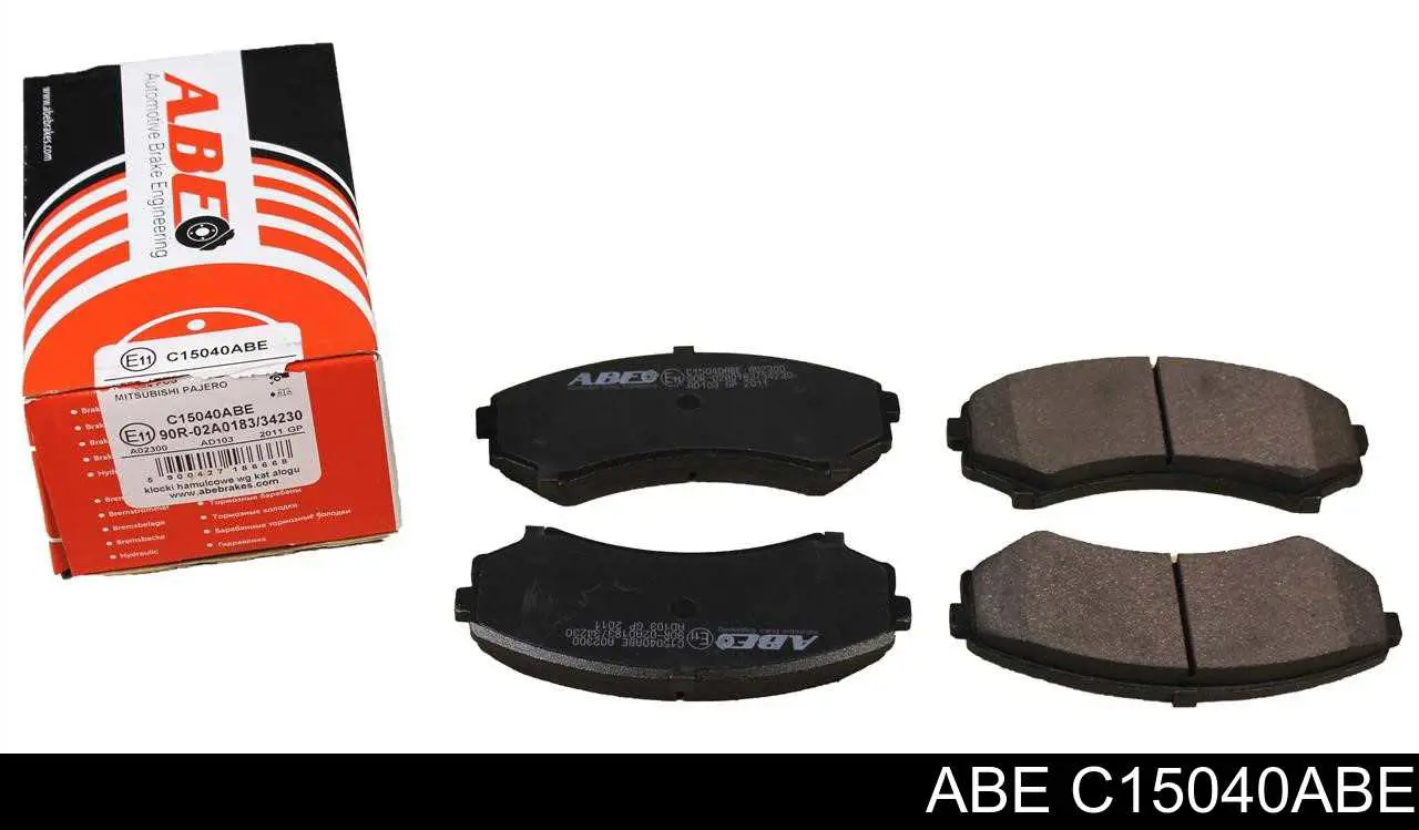 Колодки ABE C15040ABE цена, от 18.25 USD