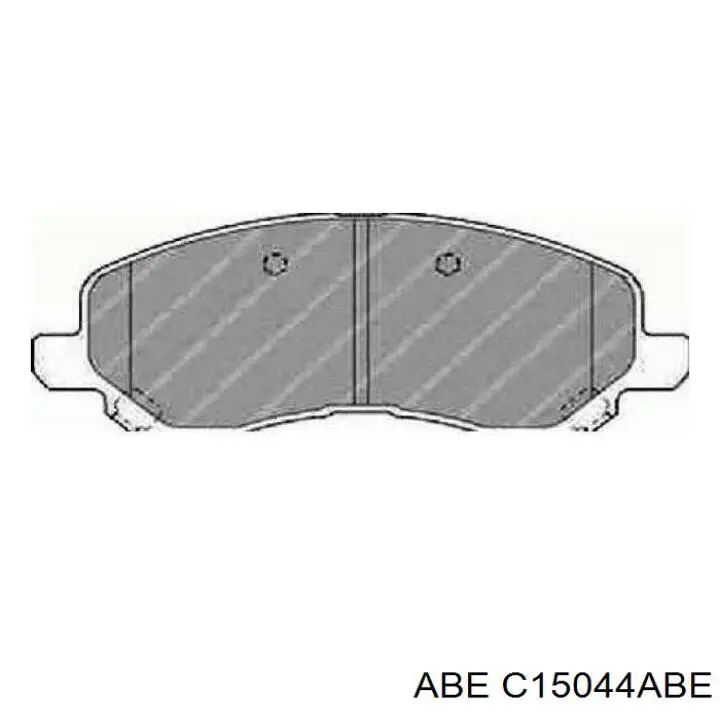 Передние тормозные колодки C15044ABE ABE