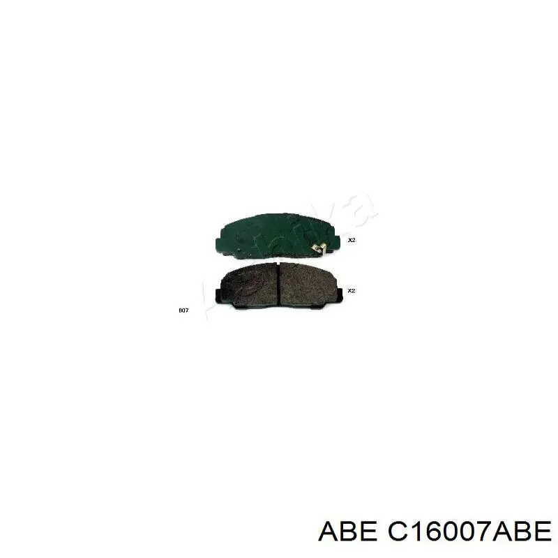 Передние тормозные колодки C16007ABE ABE