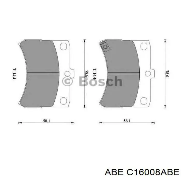 Передние тормозные колодки 193135 Maxgear
