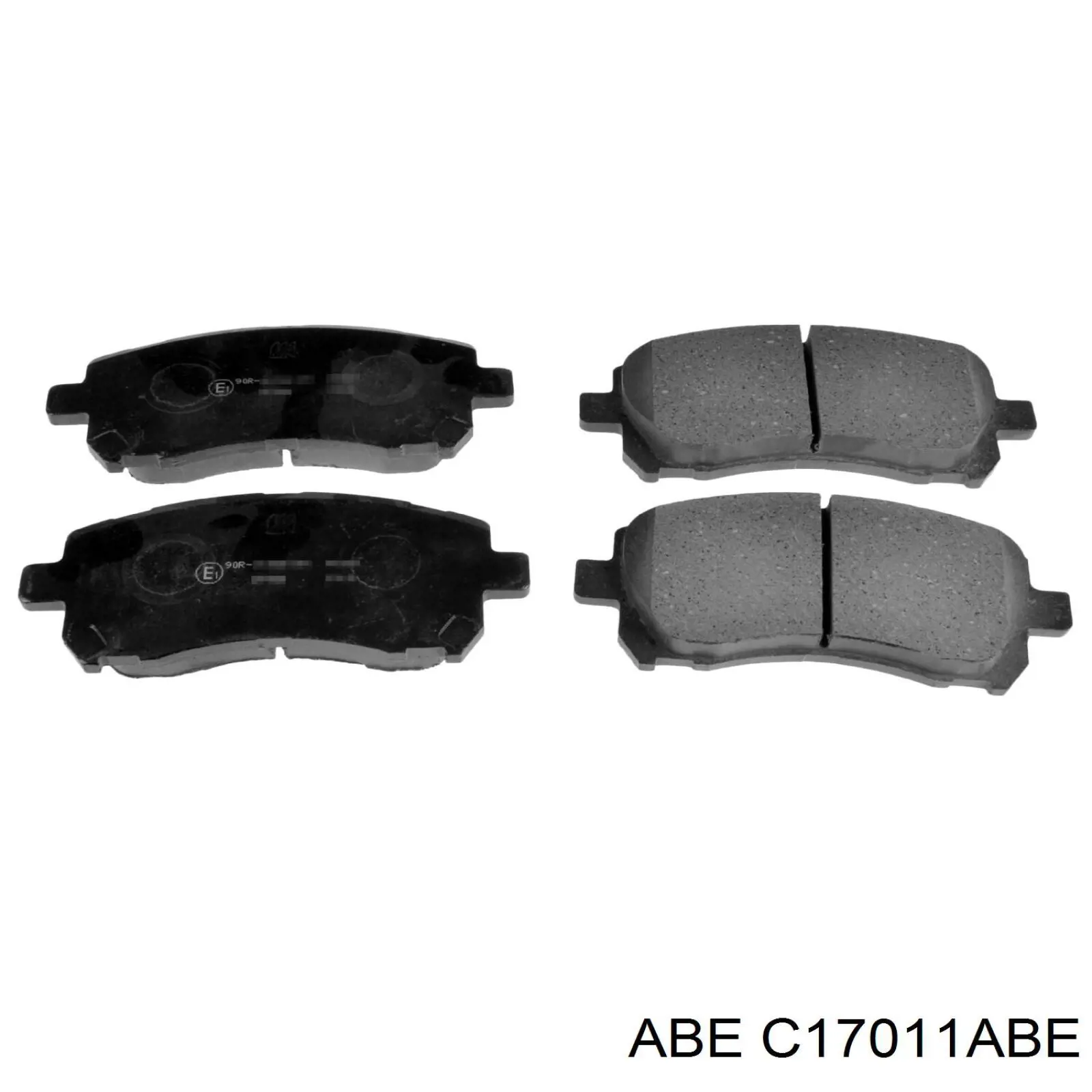 C17011ABE ABE Колодки передние