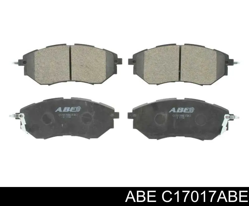 C17017ABE ABE Колодки передние