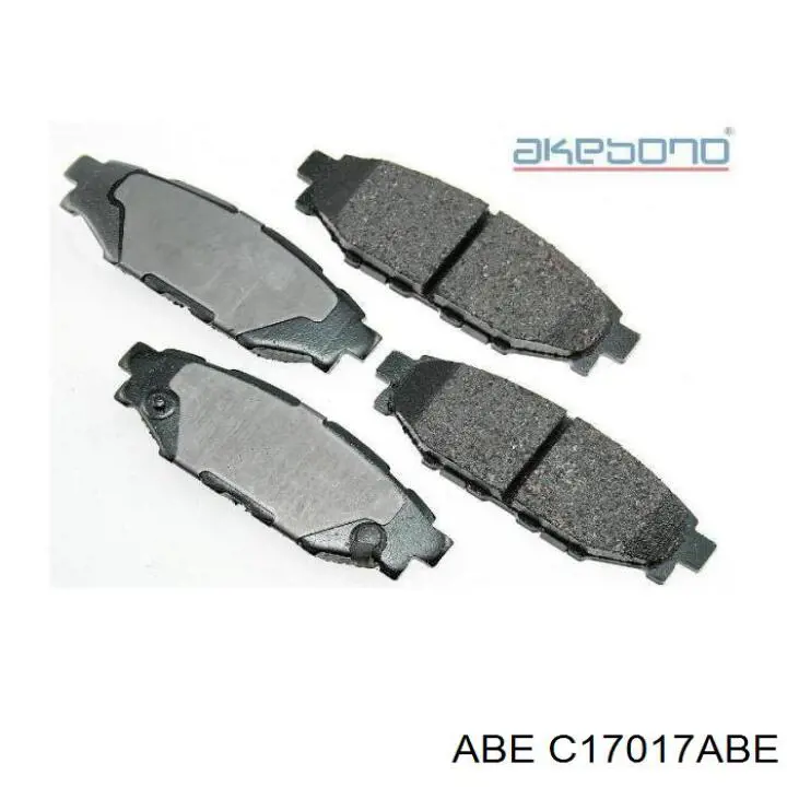 Тормозные колодки ABE C17017ABE