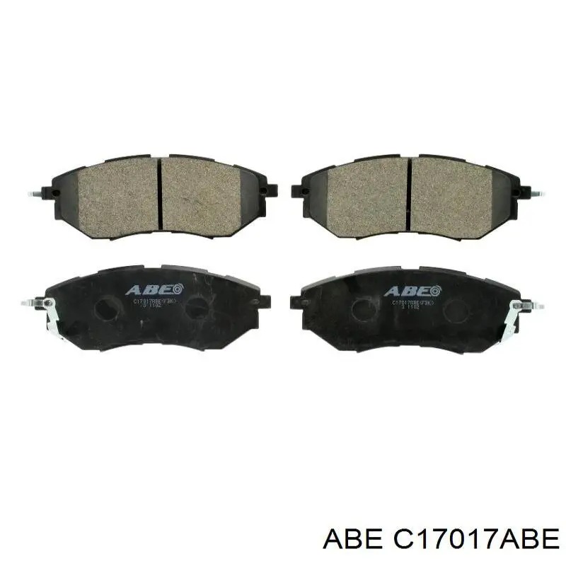 Колодки ABE C17017ABE цена, от 28.32 USD