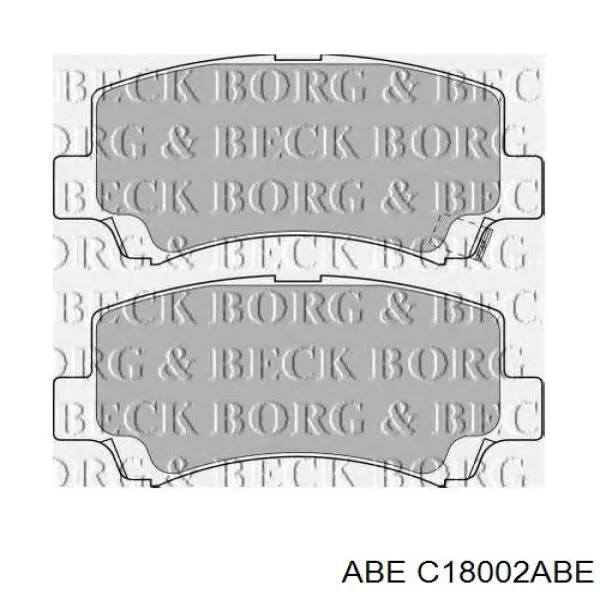 Передние тормозные колодки C18002ABE ABE