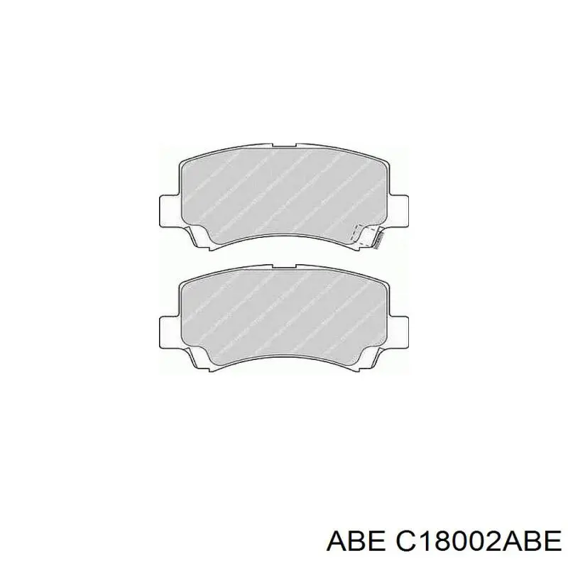 Колодки ABE C18002ABE цена, от 13.75 USD