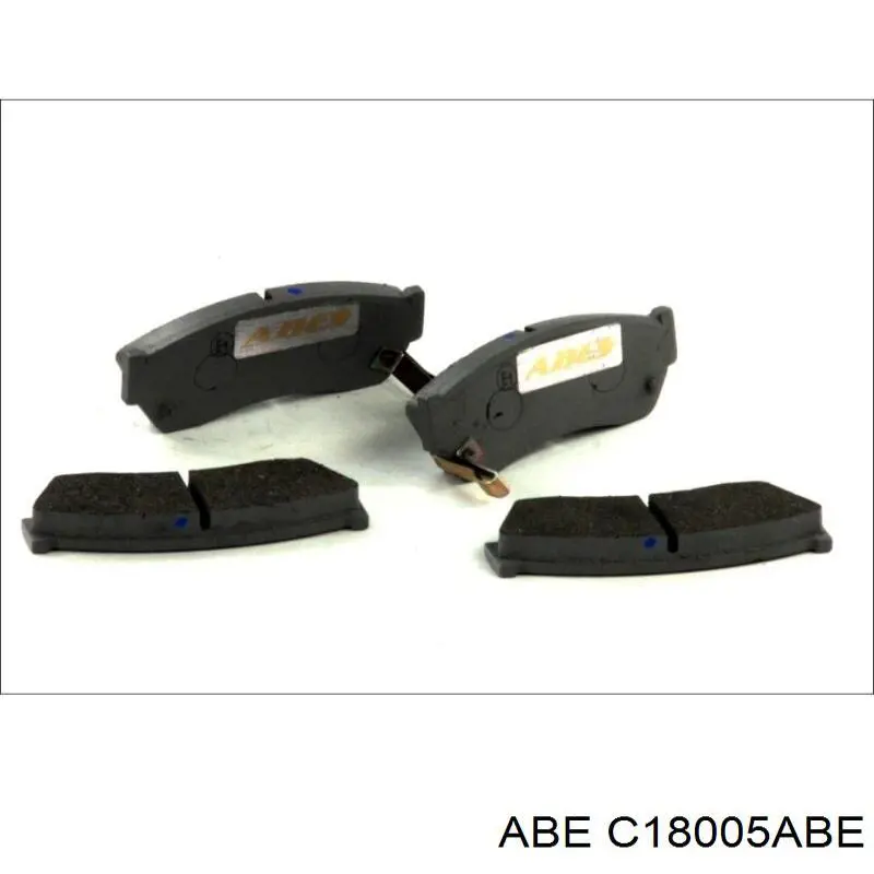 C18005ABE ABE колодки тормозные передние дисковые