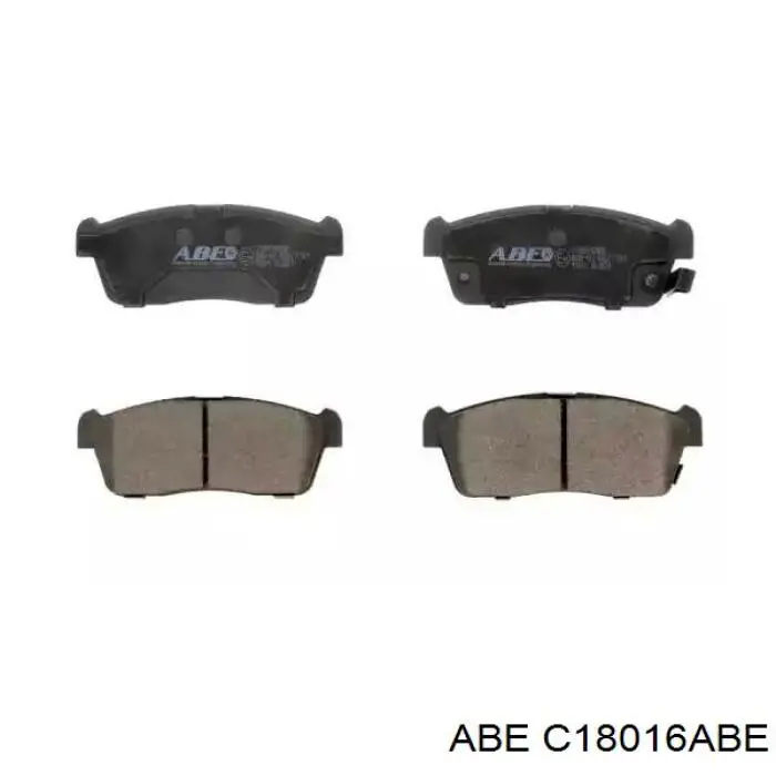 C18016ABE ABE колодки тормозные передние дисковые