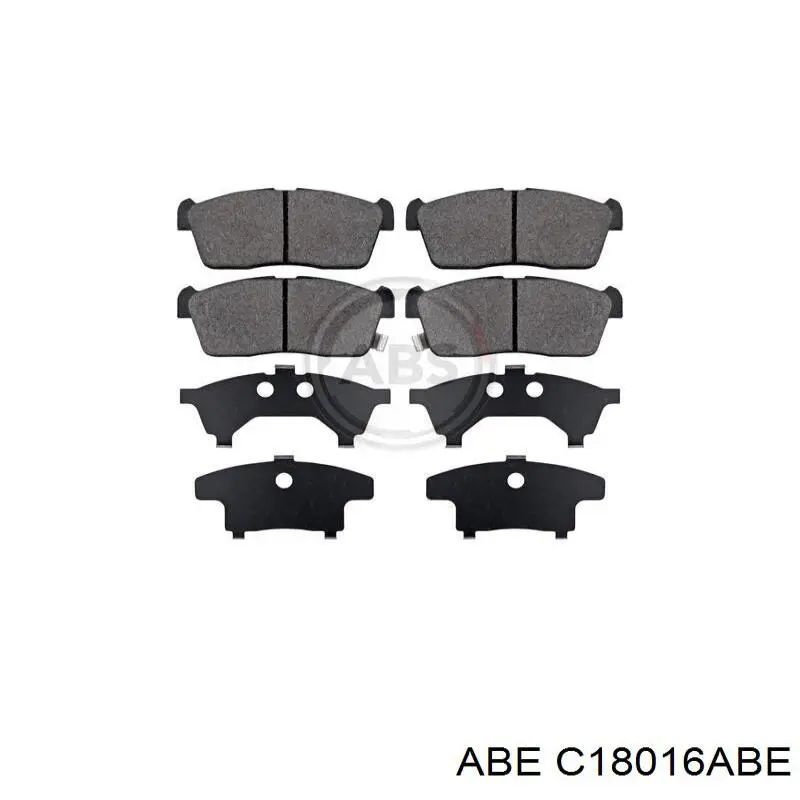 Купить C18016ABE ABE Колодки тормозные
