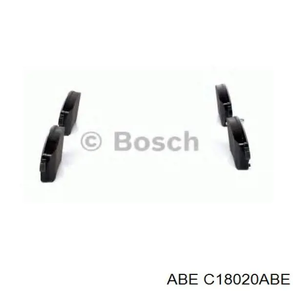 Купить C18020ABE ABE Колодки тормозные