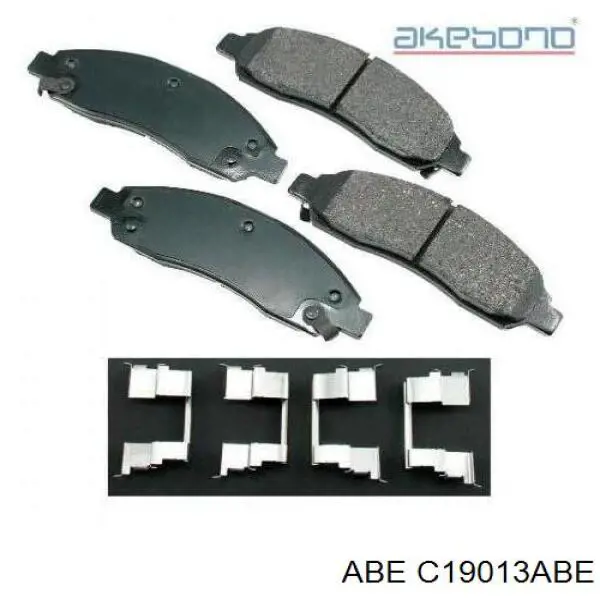 Колодки ABE C19013ABE цена, от 22.07 USD