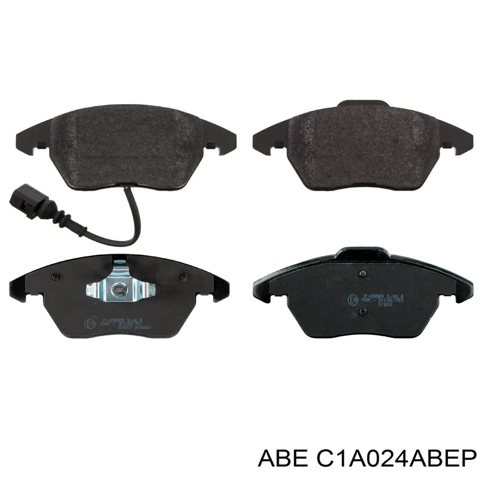 Передние тормозные колодки C1A024ABEP ABE