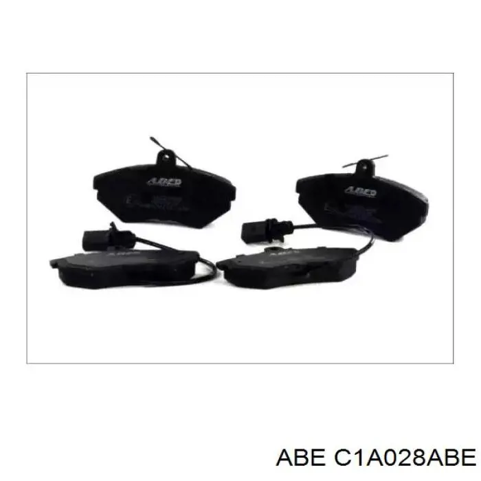 C1A028ABE ABE передние тормозные колодки