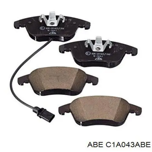 Передние тормозные колодки C1A043ABE ABE
