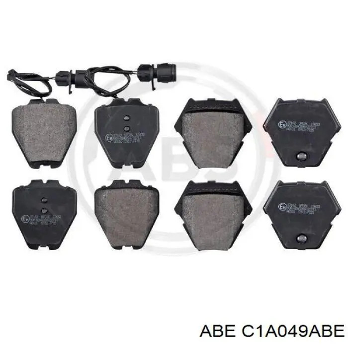 Колодки ABE C1A049ABE цена, от 38.40 USD