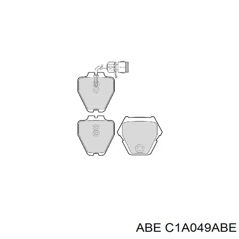 Передние тормозные колодки C1A049ABE ABE