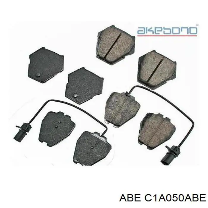 C1A050ABE ABE Колодки передние