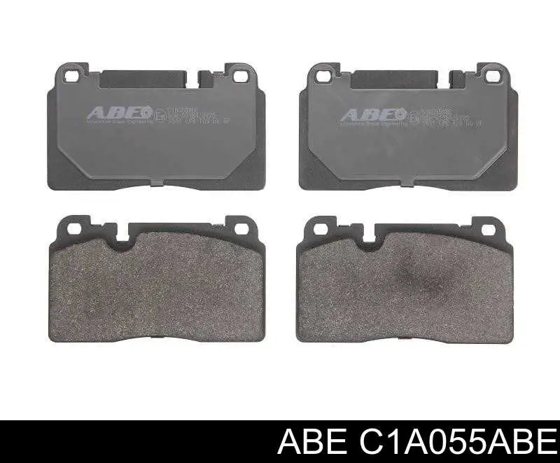 C1A055ABE ABE колодки тормозные передние дисковые