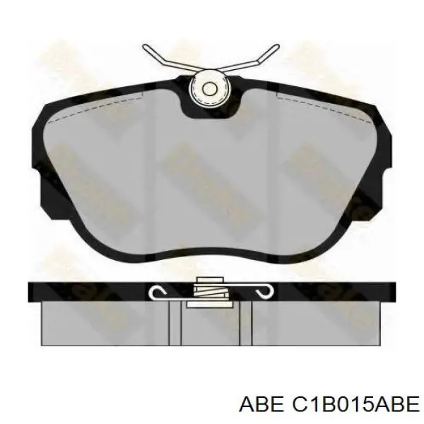 Колодки ABE C1B015ABE цена, от 15.60 USD