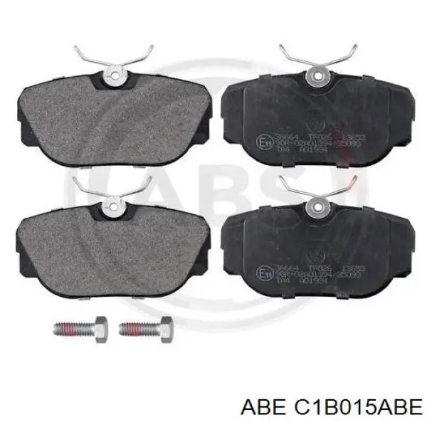 C1B015ABE ABE передние тормозные колодки