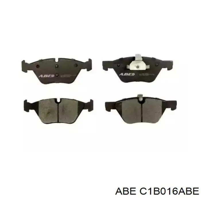 C1B016ABE ABE колодки тормозные передние дисковые