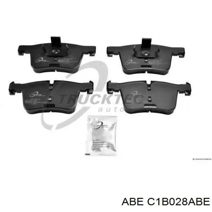 C1B028ABE ABE Колодки передние