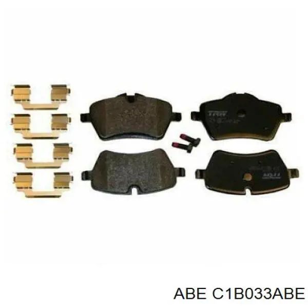 Передние тормозные колодки C1B033ABE ABE