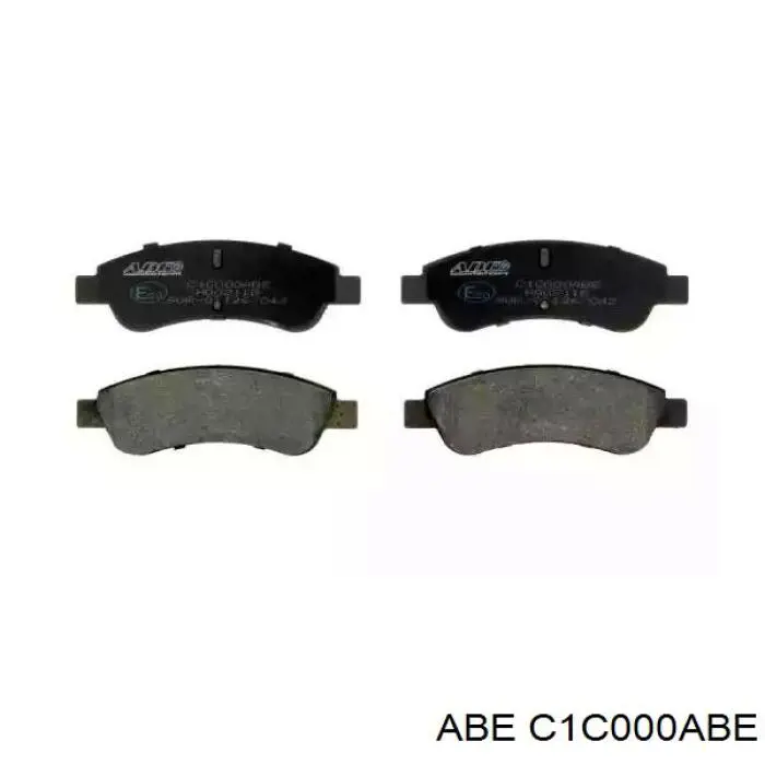 C1C000ABE ABE Колодки передние