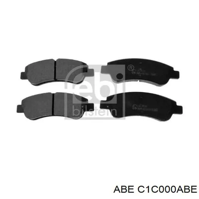 Передние тормозные колодки C1C000ABE ABE